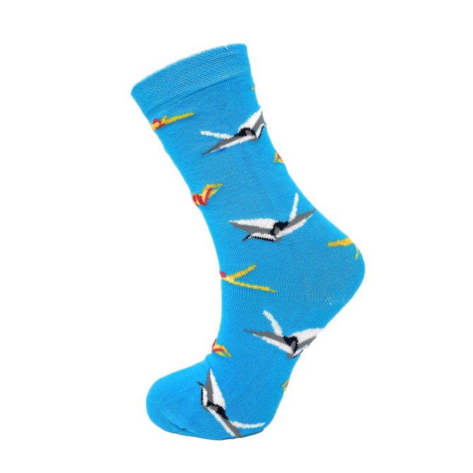Colorful Funny Socks Novelty Crazy Cotton Crew Dress Socks 3 Pairs - Image 48