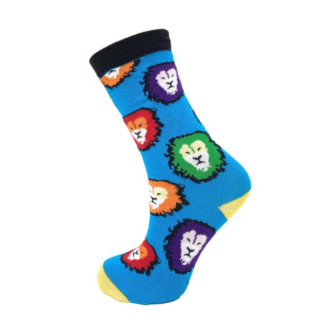 Colorful Funny Socks Novelty Crazy Cotton Crew Dress Socks 3 Pairs - Image 50