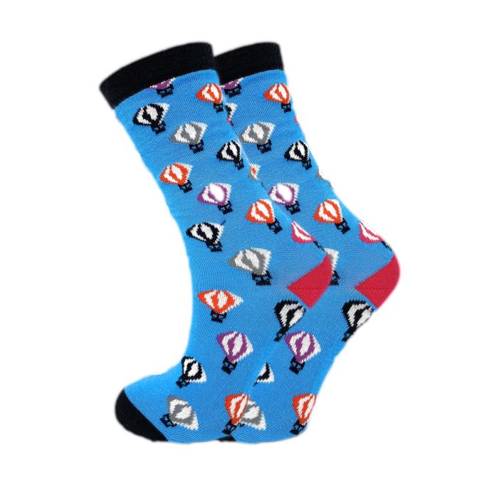 Colorful Funny Socks Novelty Crazy Cotton Crew Dress Socks 3 Pairs - Image 149