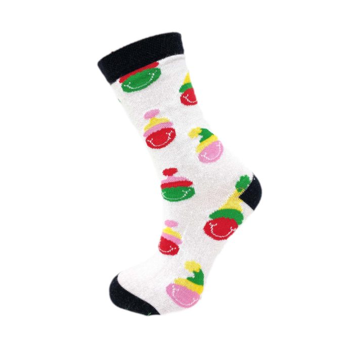 Colorful Funny Socks Novelty Crazy Cotton Crew Dress Socks 3 Pairs - Image 153