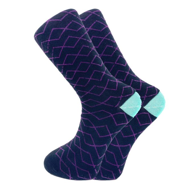 Colorful Funny Socks Novelty Crazy Cotton Crew Dress Socks 3 Pairs - Image 61