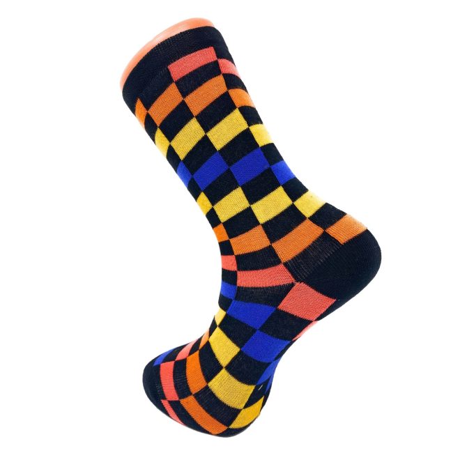 Colorful Funny Socks Novelty Crazy Cotton Crew Dress Socks 3 Pairs - Image 146