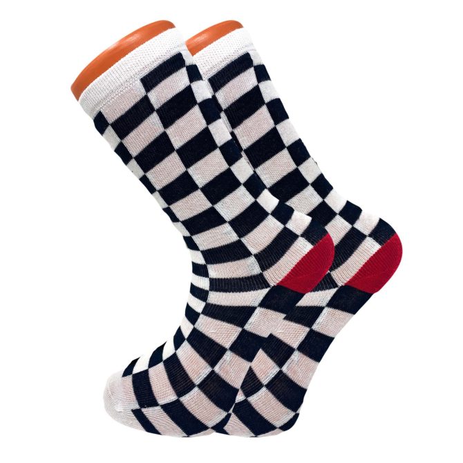 Colorful Funny Socks Novelty Crazy Cotton Crew Dress Socks 3 Pairs - Image 138