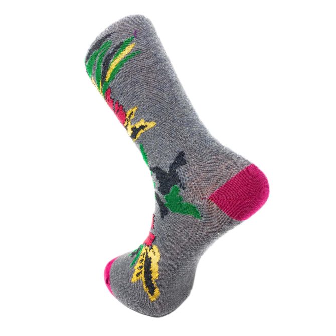 Colorful Funny Socks Novelty Crazy Cotton Crew Dress Socks 3 Pairs - Image 78