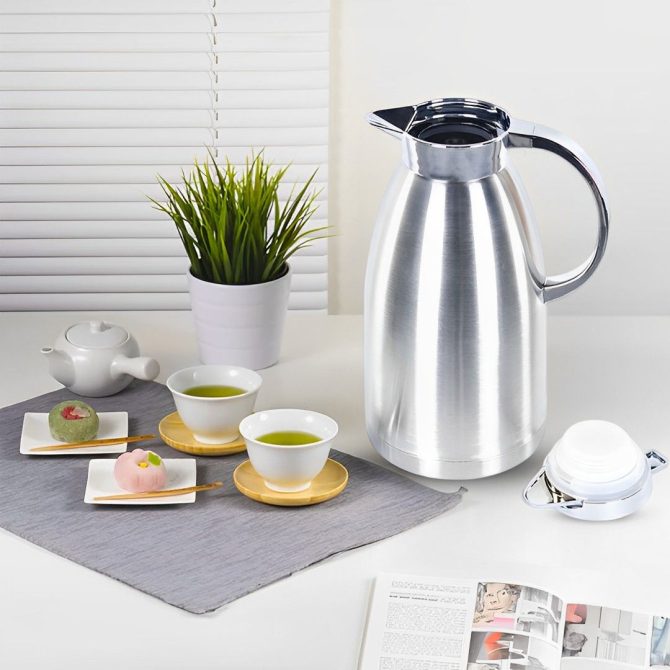 SOGA 2.3L Stainless Steel  Insulated Vacuum Flask Water Coffee Jug Thermal - Image 3