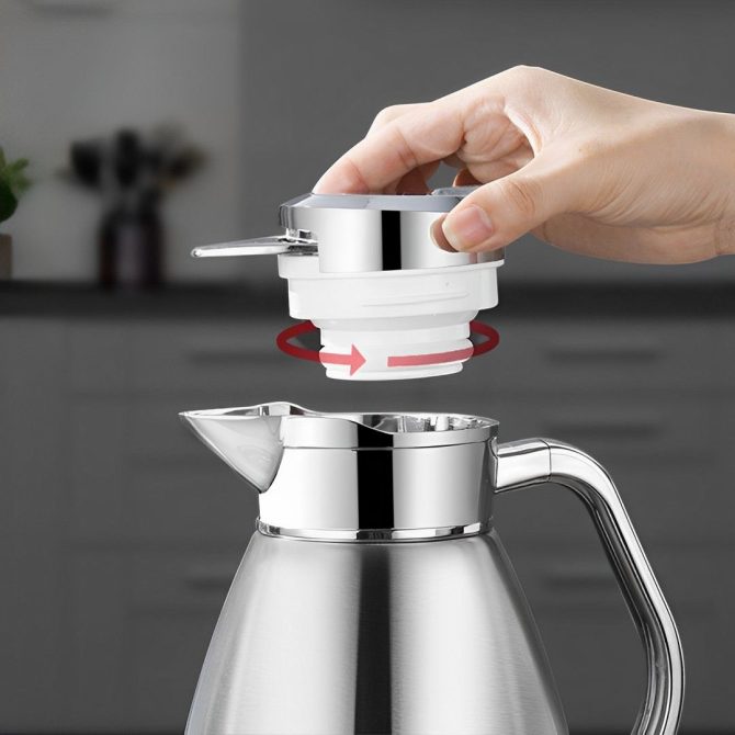 SOGA 2.3L Stainless Steel  Insulated Vacuum Flask Water Coffee Jug Thermal - Image 6