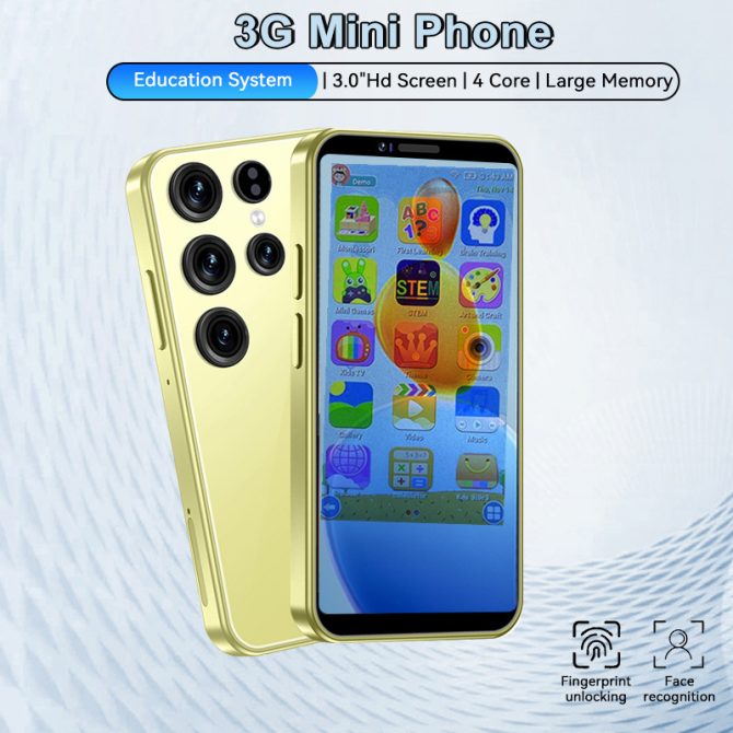 Christmas Gifts Stocking Stuffers, 3+64GB Smartphone Ready Stock, 3.5 HD Screen, 2600mAh Battery, Dual SIM, Education System, Learning+Games+TV+Download, Unlocked Smartphone, Birthday Gifts - Image 4