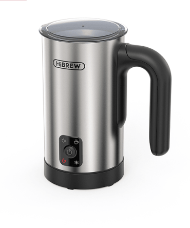 300W Multifunctional cold / hot milk foam 300ml Fully Automatic Milk Heater 360° rotating base SUS304 without BPA adjustable temperature and thickness cappuccino chocolate protein powder mixer cold