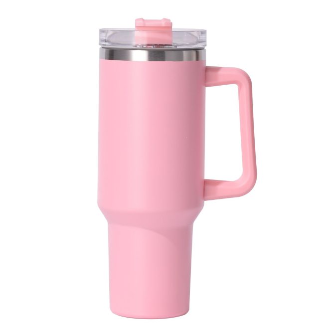 40oz large capacity tumbler, With Handle And Straw Lid, Insulated Reusable Stainless Steel Water Bottles Travel Mug Coffee Cup car cup water cup For Men Women Outdoor Camping Driving,  gift - Image 17