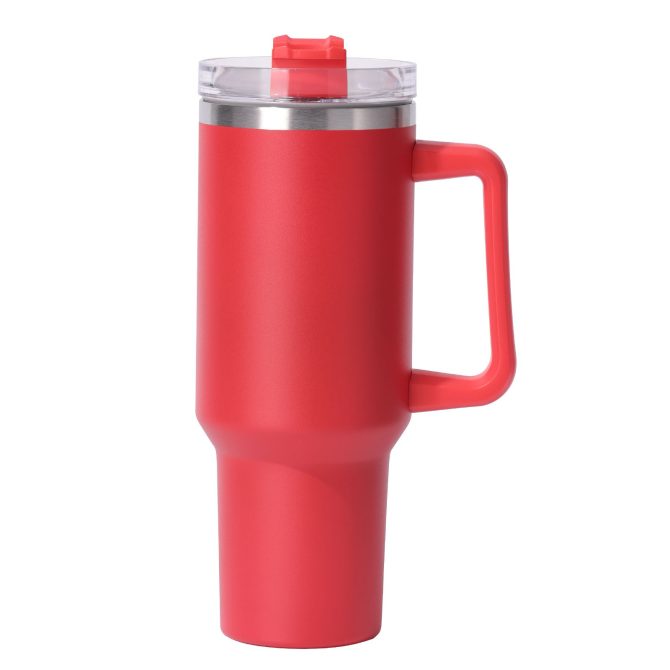 40oz large capacity tumbler, With Handle And Straw Lid, Insulated Reusable Stainless Steel Water Bottles Travel Mug Coffee Cup car cup water cup For Men Women Outdoor Camping Driving,  gift - Image 33