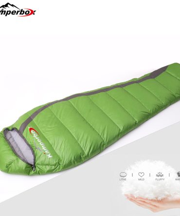 Kamperbox Winter Down Sleeping Bag Camping Equipment Lightweight Sleeping Bag