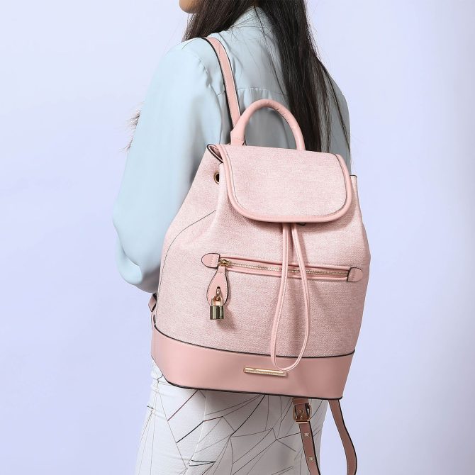 MKF Collection Porsha Vegan Leather Women Backpack by Mia K - Image 7
