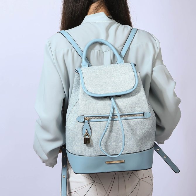 MKF Collection Porsha Vegan Leather Women Backpack by Mia K - Image 8