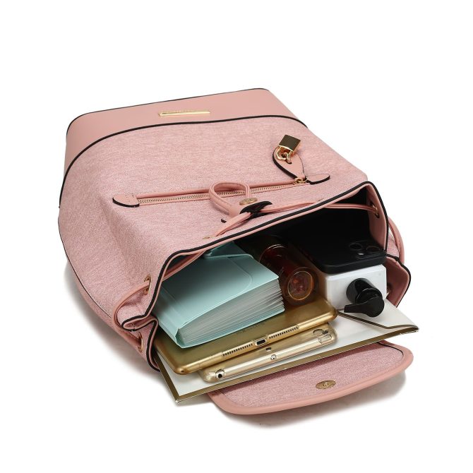 MKF Collection Porsha Vegan Leather Women Backpack by Mia K - Image 10