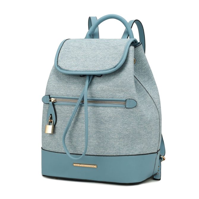 MKF Collection Porsha Vegan Leather Women Backpack by Mia K - Image 6