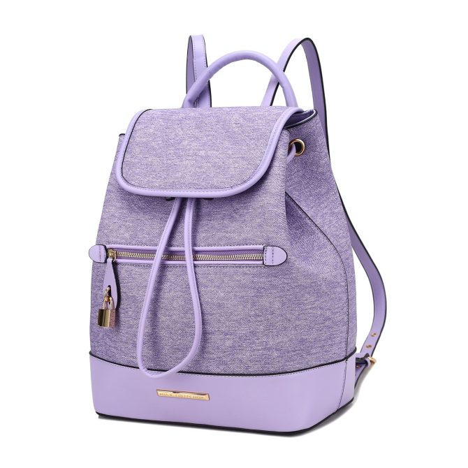 MKF Collection Porsha Vegan Leather Women Backpack by Mia K - Image 16