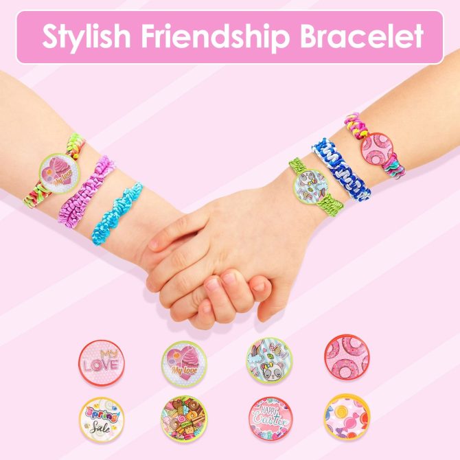 Bracelet Making Kit DIY Arts and Crafts Toys Kids Travel Activity Set Birthday Gifts For 6 7 8 9 10 11 12 Year Old Girls - Image 5