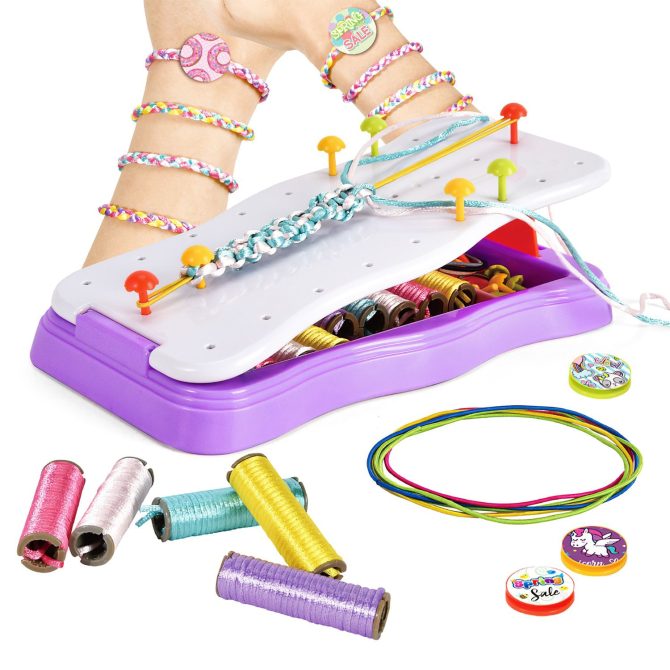 Bracelet Making Kit DIY Arts and Crafts Toys Kids Travel Activity Set Birthday Gifts For 6 7 8 9 10 11 12 Year Old Girls - Image 13