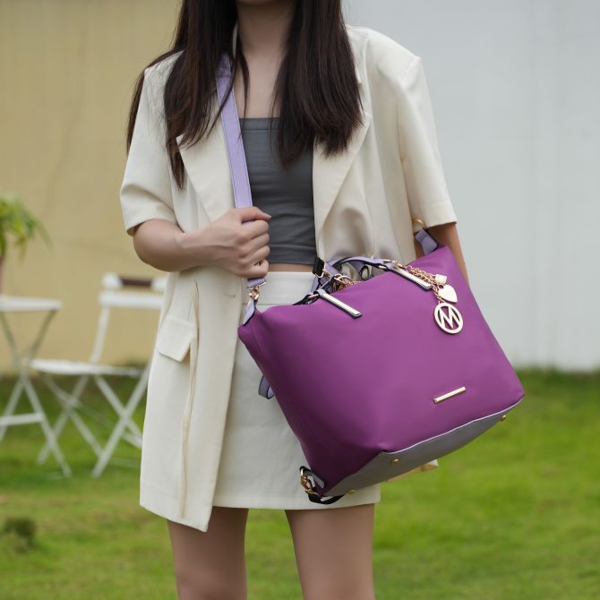 MKF Collection Layla Women's Tote Bag Convertible In Backpack By Mia K - Image 13