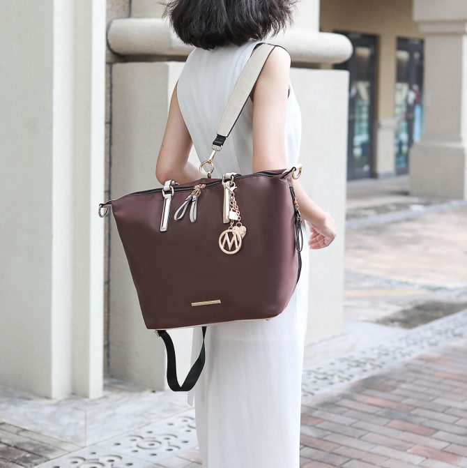 MKF Collection Layla Women's Tote Bag Convertible In Backpack By Mia K - Image 14