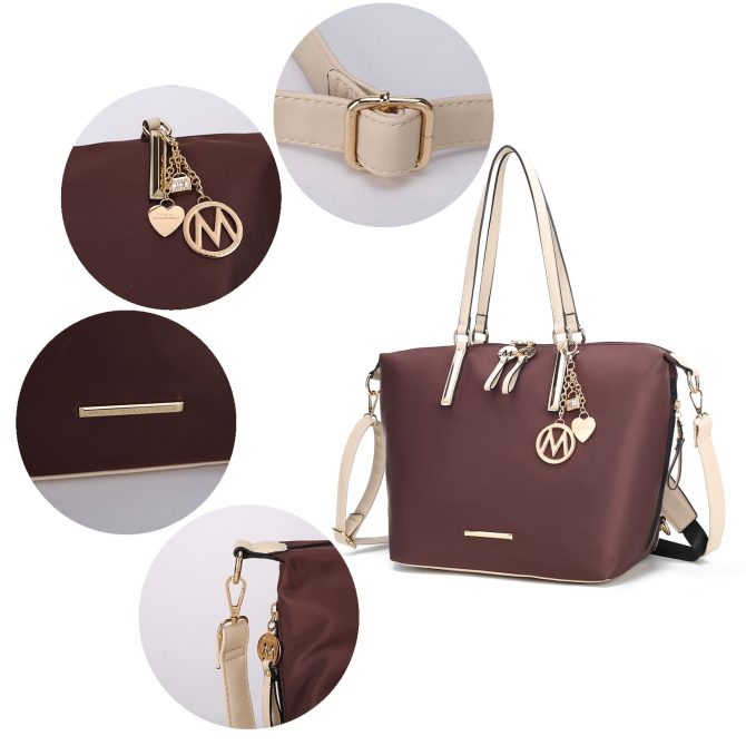 MKF Collection Layla Women's Tote Bag Convertible In Backpack By Mia K - Image 27