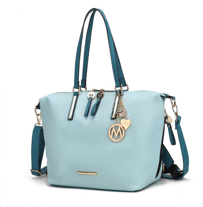 MKF Collection Layla Women's Tote Bag Convertible In Backpack By Mia K - Image 23