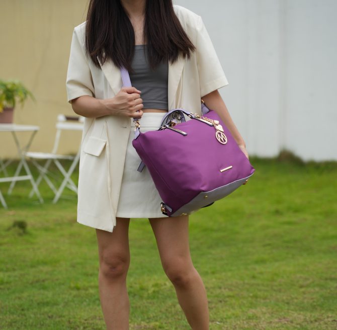 MKF Collection Layla Women's Tote Bag Convertible In Backpack By Mia K - Image 42