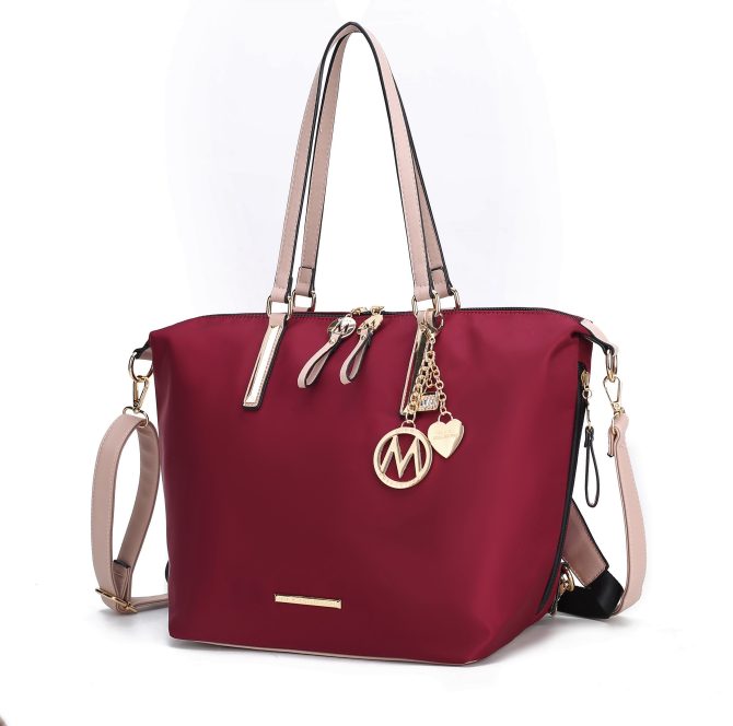 MKF Collection Layla Women's Tote Bag Convertible In Backpack By Mia K - Image 46
