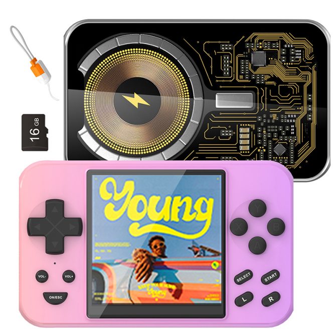 Multifunctional Game Console Power Bank, 20W Wireless Magnetic Charging, 6000+ Built-in Classic Games, MP3, MP4, Digital Photo Frame, E-book, Movie Player Best Holiday Gift.(gradient) - Image 3