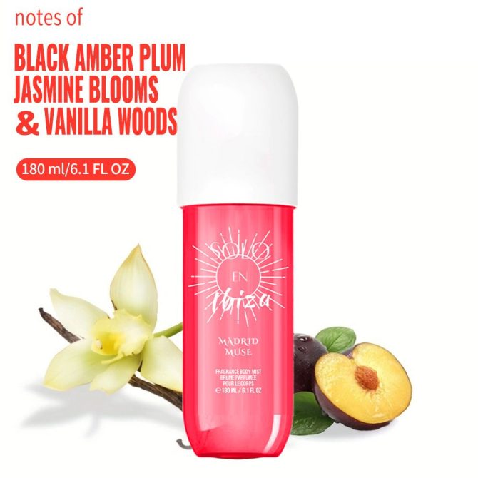 [SOLO EN IBIZA Mist] 4pcs Set SOLO EN IBIZA6.1fl.oz Long-Lasting Hair & Body Fragrance Misfor Women Perfect for Dating, Parties and GiftGiving - Image 16