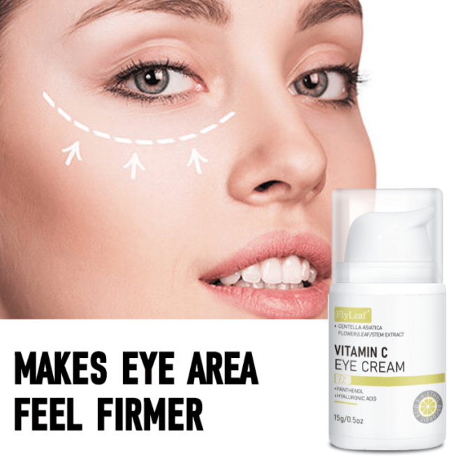 PSKA1025  Vitamin C Eye Cream Capacity 15g (0.5oz) Sales 1*2pc Strong Anti-wrinkle, Firming and Lifting, Lightening Dark Circles, Deep Nourishing, and Improving Eye Bags. The texture is delicate and - Image 2
