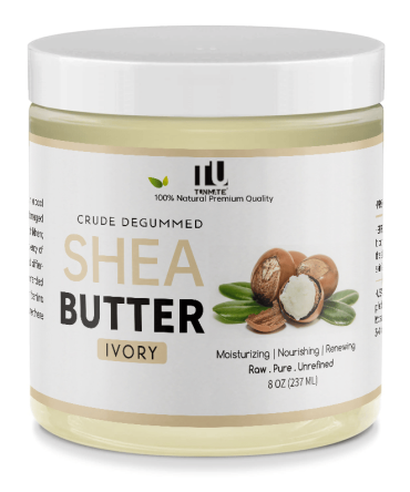 PSKC1008  shea oil natural body moisturizer, hyaluronic acid, capacity235ml(8oz) sales set 1*2pc, suitable for dry, cracked skin, eczema, stretch marks treatment and anti-aging, moisturizing