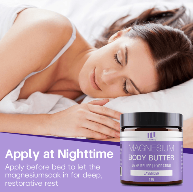 PSKC10 magnesium body moisturizer night magnesium cream light fragrance (lavender), hyaluronic acid, capacity 120m*2l sales set 1*2pc, antioxidant and anti-aging, soothing repair - Image 6