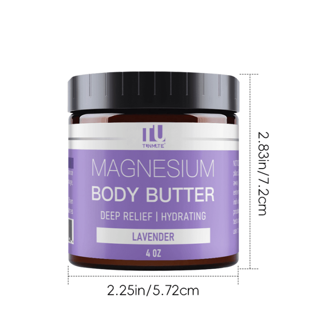 PSKC10 magnesium body moisturizer night magnesium cream light fragrance (lavender), hyaluronic acid, capacity 120m*2l sales set 1*2pc, antioxidant and anti-aging, soothing repair - Image 8