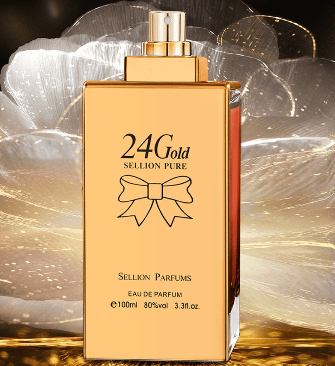 PS3896 High Luxury Beauty Perfume 540# Long-lasting Light Fragrance Fresh 24Gold Series Fragrance Lightweight Elegant Charm Women's Perfume, Fragrance 8-16% Fragrance 32h 100ml (3.38oz), - Image 6
