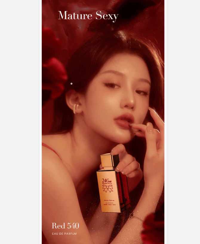 PS3896 High Luxury Beauty Perfume 540# Long-lasting Light Fragrance Fresh 24Gold Series Fragrance Lightweight Elegant Charm Women's Perfume, Fragrance 8-16% Fragrance 32h 100ml (3.38oz), - Image 7