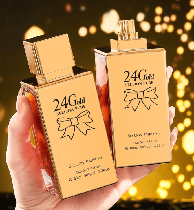 PS3896 High Luxury Beauty Perfume 540# Long-lasting Light Fragrance Fresh 24Gold Series Fragrance Lightweight Elegant Charm Women's Perfume, Fragrance 8-16% Fragrance 32h 100ml (3.38oz), - Image 8