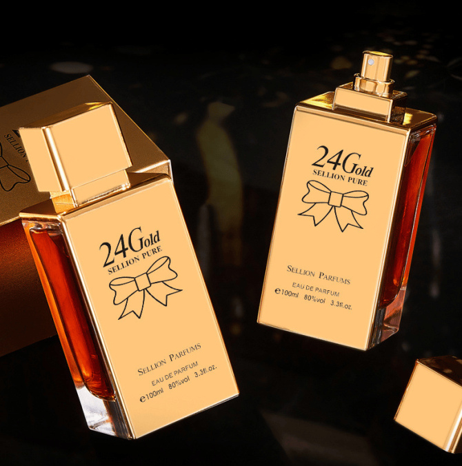 PS3896 High Luxury Beauty Perfume 540# Long-lasting Light Fragrance Fresh 24Gold Series Fragrance Lightweight Elegant Charm Women's Perfume, Fragrance 8-16% Fragrance 32h 100ml (3.38oz), - Image 9