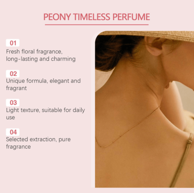PS3542 Refined round bottle perfume, long-lasting and fresh scent, light and elegant, captivating women's fragrance12-18% fragrance retention, lasting 32h 100ml (3.38oz), fruit preserves, lemon, bitt - Image 14