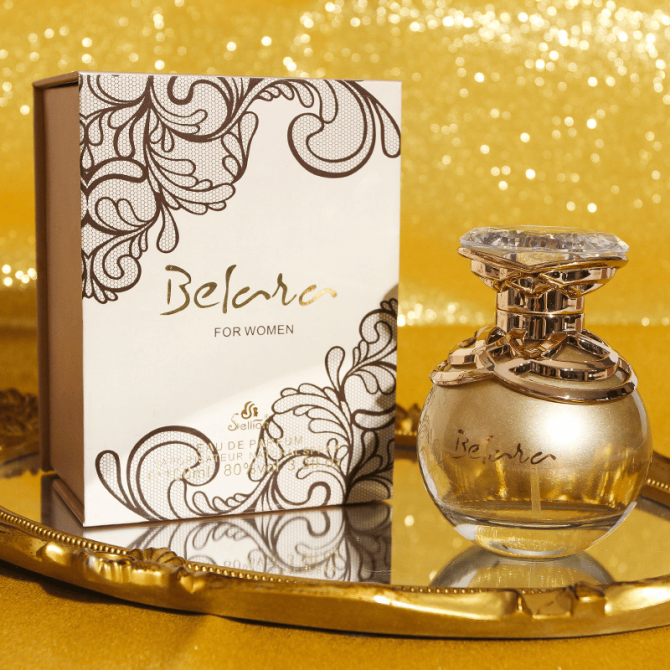 PS3542 Refined round bottle perfume, long-lasting and fresh scent, light and elegant, captivating women's fragrance12-18% fragrance retention, lasting 32h 100ml (3.38oz), fruit preserves, lemon, bitt - Image 5