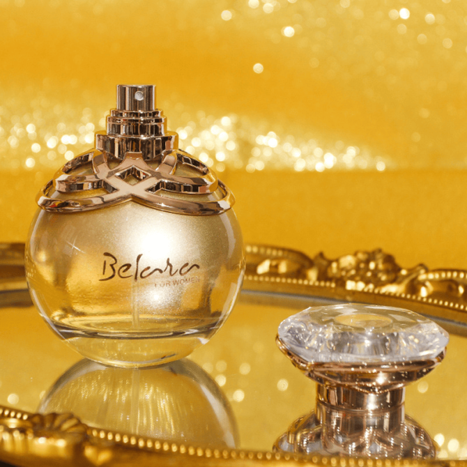 PS3542 Refined round bottle perfume, long-lasting and fresh scent, light and elegant, captivating women's fragrance12-18% fragrance retention, lasting 32h 100ml (3.38oz), fruit preserves, lemon, bitt - Image 6