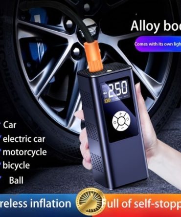 (FST-GZ)Wireless car inflatable pump high-power portable intelligent digital display inflatable treasure multi-function wireless charging