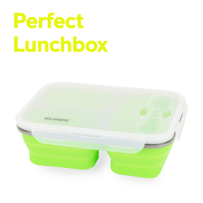 GLIDER LB Green Bento Premium Lunch Box & Food Storage Containers - Image 4