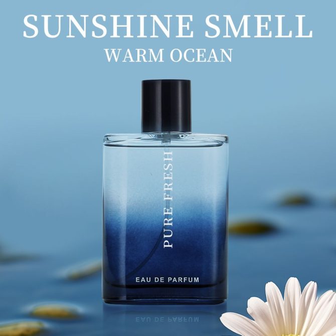 3.4 Oz Men's Eau De Toilette - Men's Cologne - Woody & Fresh Masculine Scent - With Bergamot, Artemisia, and Pink Pepper-Smell Fresh All Day, A Gift for Any Occasion - Image 4