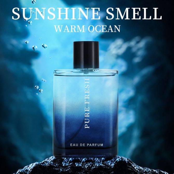 3.4 Oz Men's Eau De Toilette - Men's Cologne - Woody & Fresh Masculine Scent - With Bergamot, Artemisia, and Pink Pepper-Smell Fresh All Day, A Gift for Any Occasion - Image 8