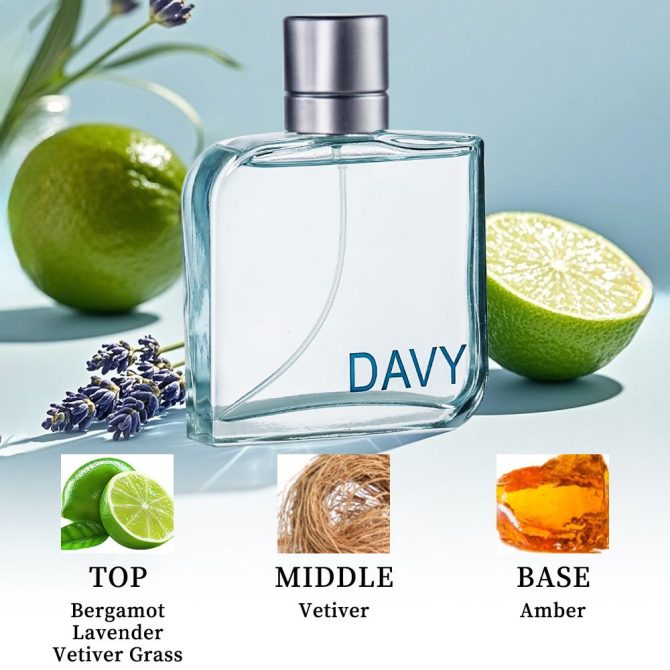 3.4 Fl Oz Men's Eau De Toilette Spray, Long-Lasting Perfume, Notes Of Bergamot, Lavender And Vetiver Grass Flavor, Perfect For Dating, Daily Life, Parties, Gift Giving - Image 18