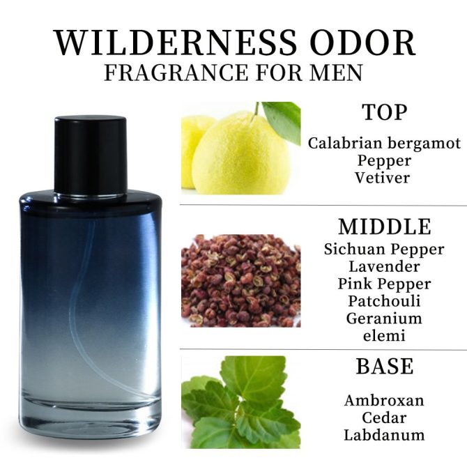 3.4 Oz Men's Eau De Toilette Spray, Refreshing & Wild Masculine Scent, For Daily Use Men's Casual Cologne, Smell Fresh All Day, A Gift For Any Occasion - Image 8