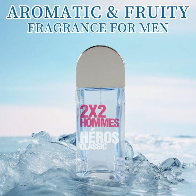3.4 Fl Oz Men's Eau De Toilette Spray - A Aromatic Fruity Fragrance For Men- With Pear And Ginger - Image 2