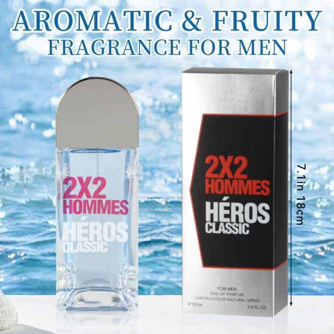 3.4 Fl Oz Men's Eau De Toilette Spray - A Aromatic Fruity Fragrance For Men- With Pear And Ginger - Image 7