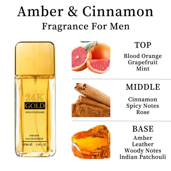 3.4f.0zMen's Eau De Toilette Spray, with Amber & Cinnamon Long-Lasting Perfume, Perfect forDating, Daily Life, Parties, Gift Giving, Notes OfBlood Orange, Grapefruit, Mint - Image 11